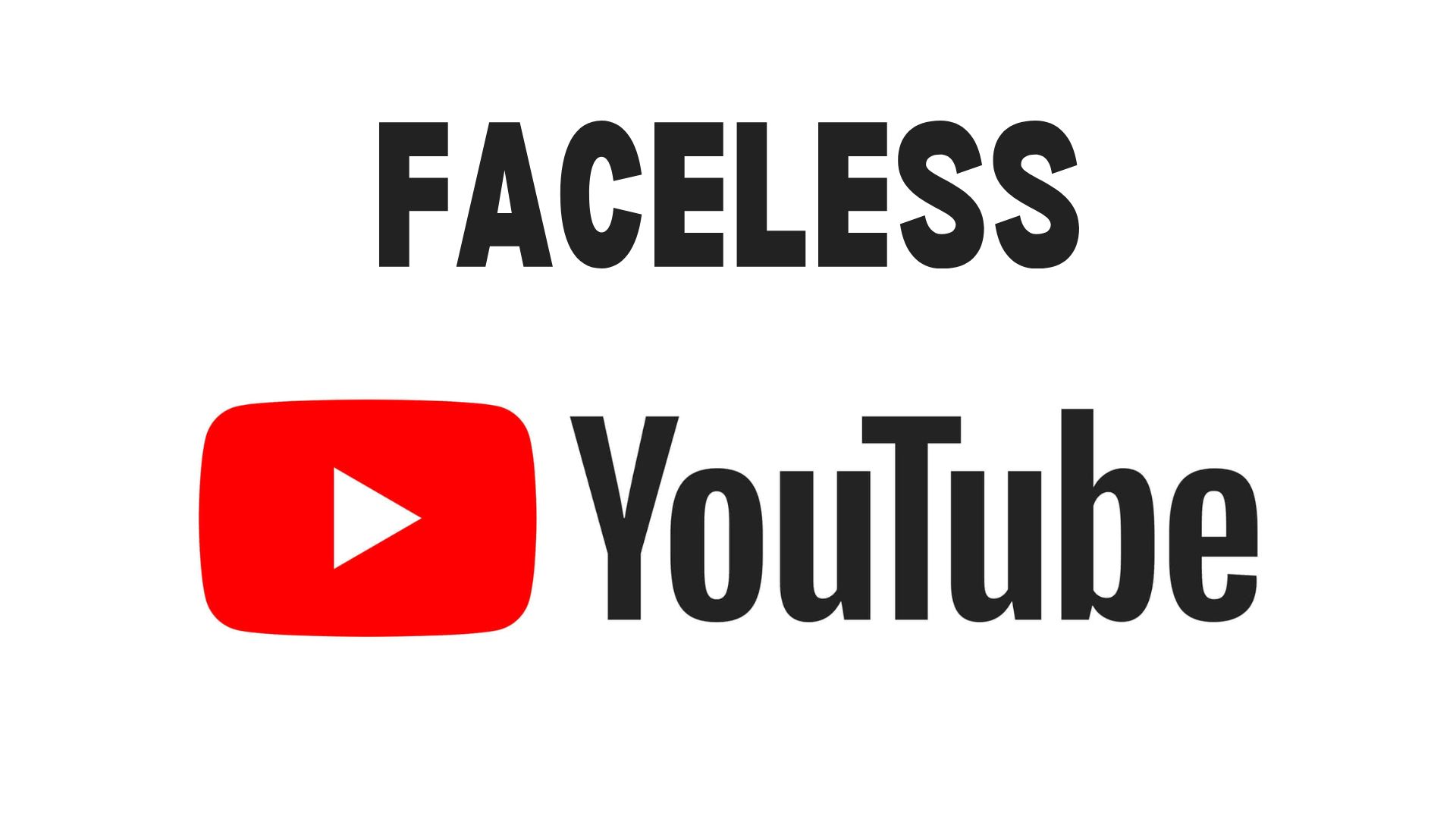 Faceless YouTube in 2024